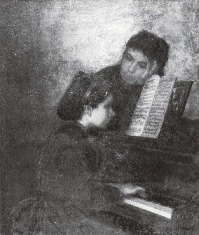 Thomas Eakins Am Klavier